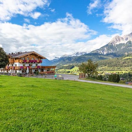 Berggasthof Hinterreit Maria Alm am Steinernen Meer Buitenkant foto