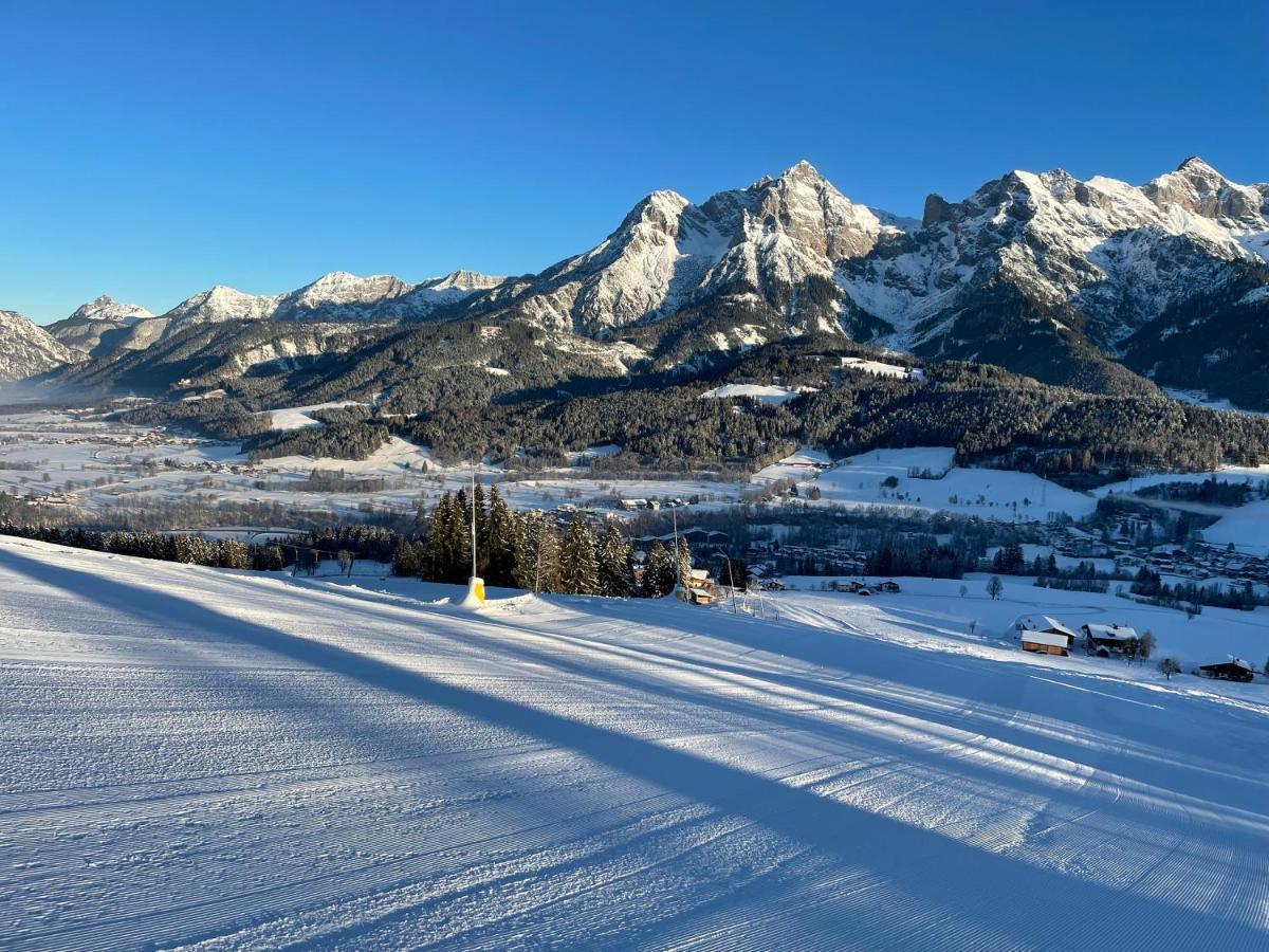 Berggasthof Hinterreit Maria Alm am Steinernen Meer Buitenkant foto