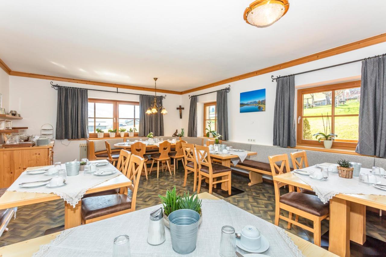 Berggasthof Hinterreit Maria Alm am Steinernen Meer Buitenkant foto