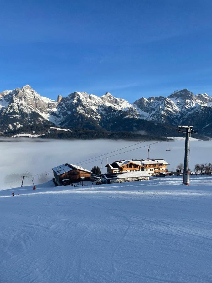 Berggasthof Hinterreit Maria Alm am Steinernen Meer Buitenkant foto