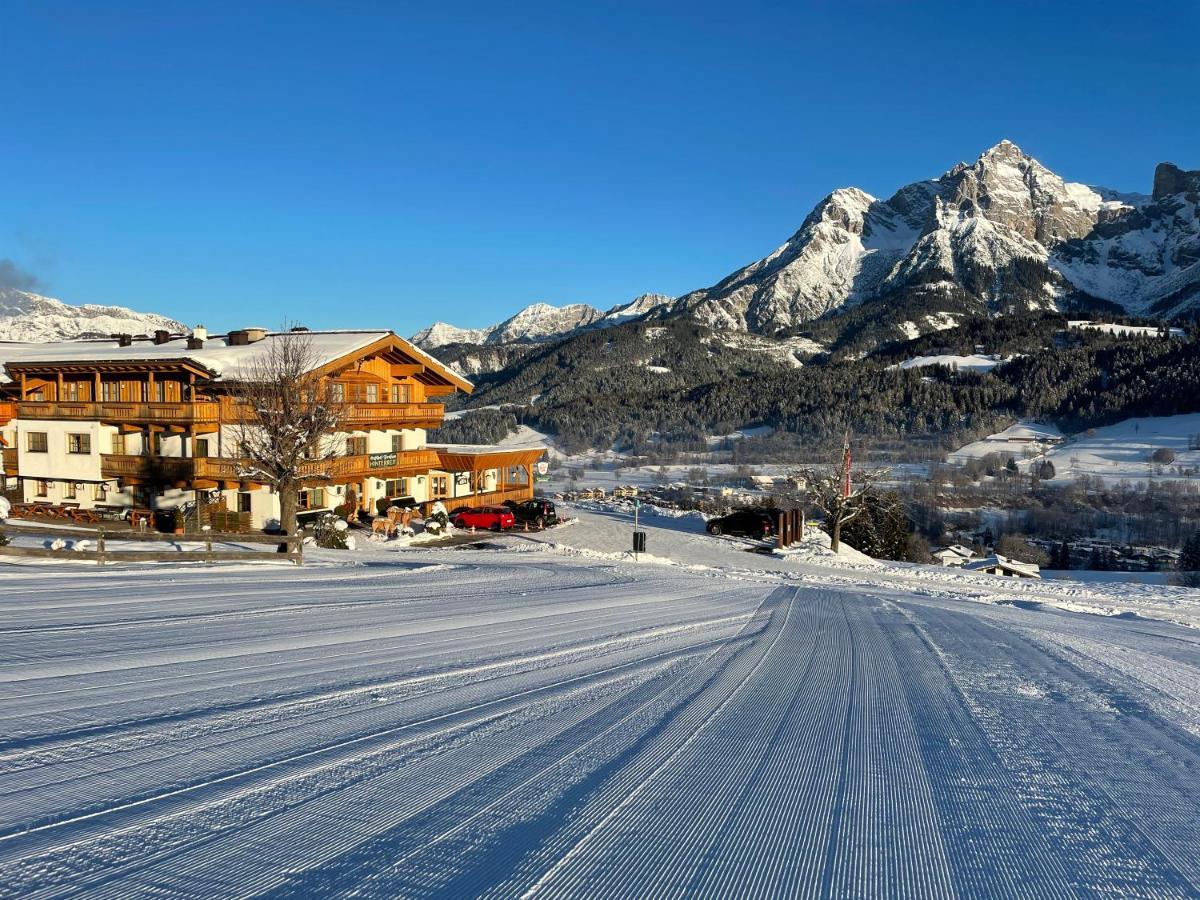 Berggasthof Hinterreit Maria Alm am Steinernen Meer Buitenkant foto