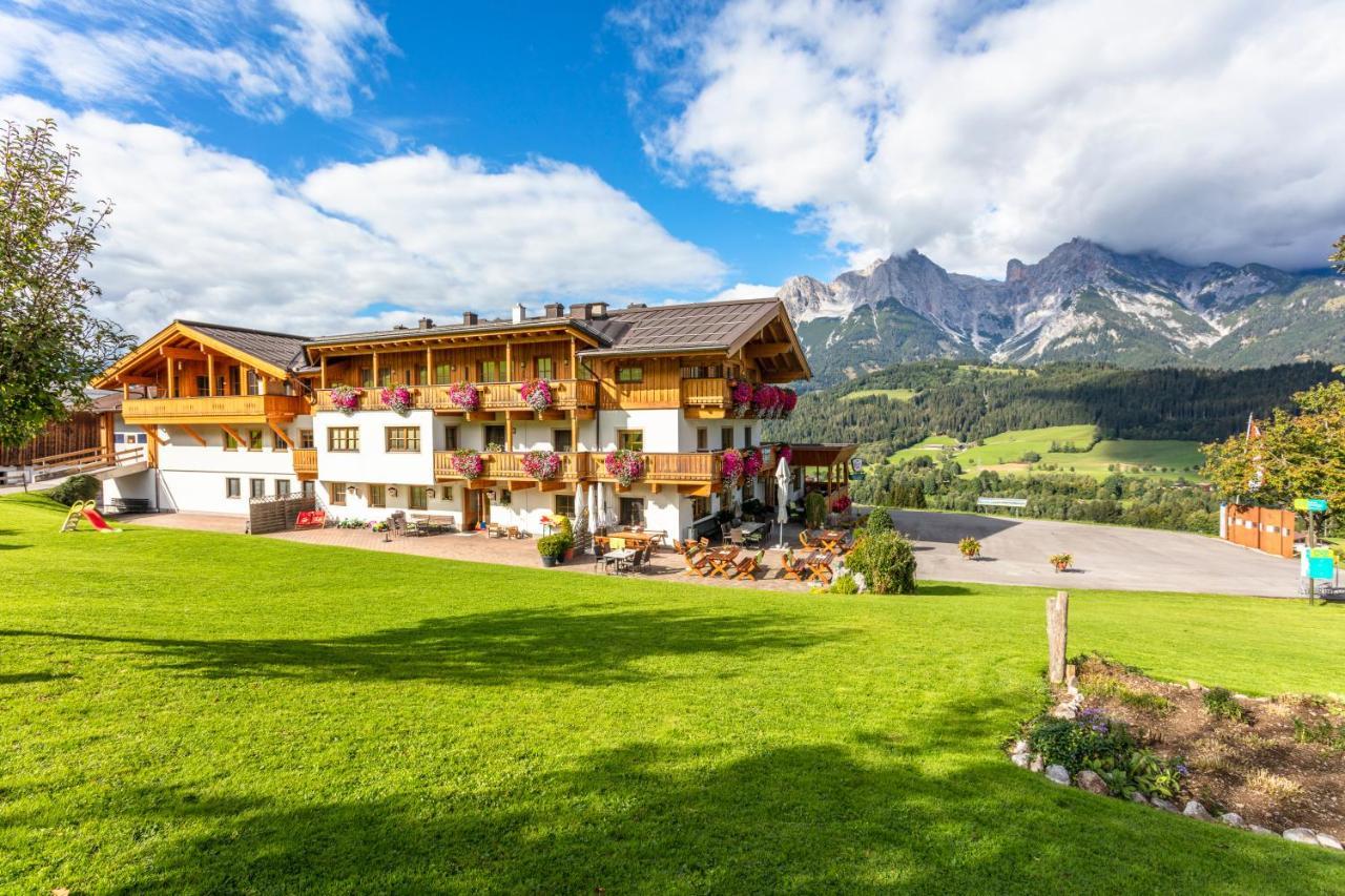 Berggasthof Hinterreit Maria Alm am Steinernen Meer Buitenkant foto
