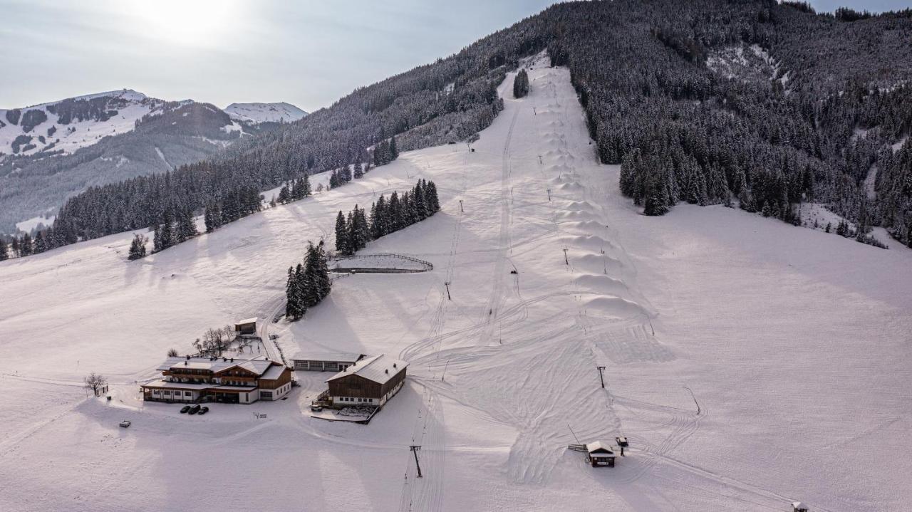 Berggasthof Hinterreit Maria Alm am Steinernen Meer Buitenkant foto